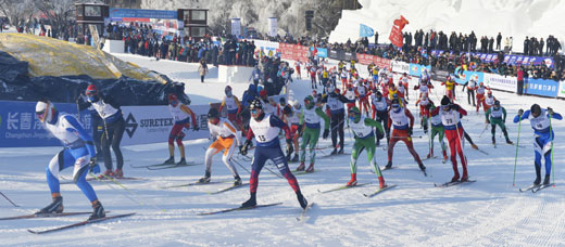2013年中国长春净月潭瓦萨国际滑雪节盛装启幕