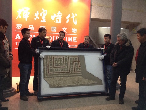古罗马文物展亮相吉林