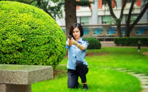 公安大学美女警花被称警界高圆圆 文武双全引关注