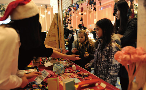 长春香格里拉大酒店举办第七届传统慈善圣诞集市
