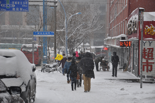 长春降暴雪