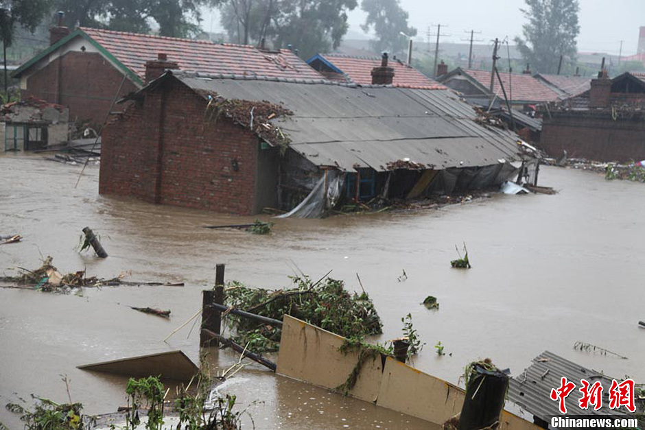 遭遇特大暴雨袭击 吉林省启动自然灾害四级救