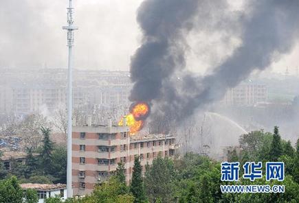 10时10分南京市一工厂发生爆炸 死伤人数不明