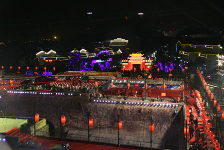 2011中国·秦淮国际灯会昨晚点灯