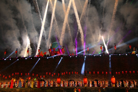 2011中国·秦淮国际灯会昨晚点灯