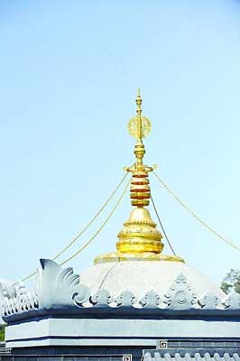 南京栖霞寺崇光塔落成 4月17日佛顶骨舍利亮相