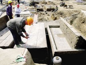 江苏楚州明将军家族墓发掘结束 出土文物150余件