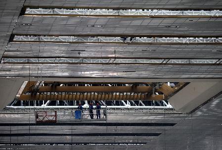 京沪高铁南京南站建设进入尾声