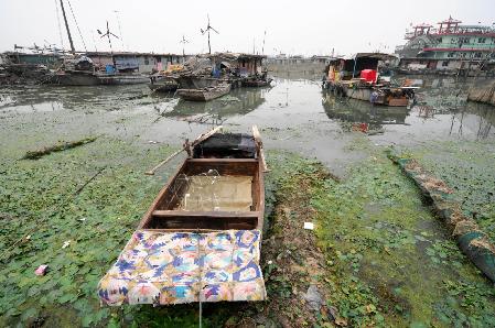 洪泽湖水位持续下降