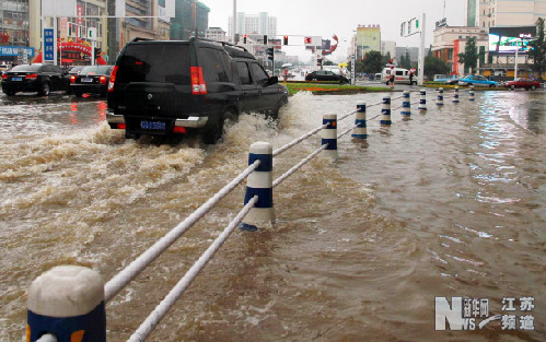 盱眙遭受罕见大暴雨袭击