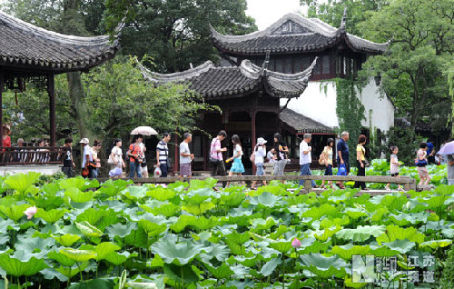 苏州进入夏季旅游旺季