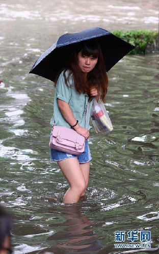 暴雨再袭南京