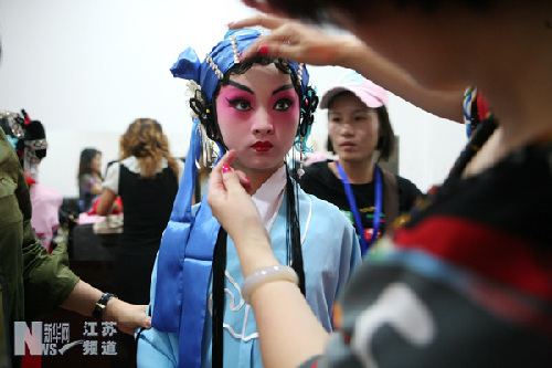 90余朵“小梅花”绽放江苏泰州