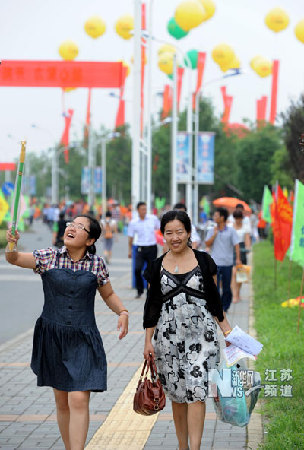 大学校园又迎新