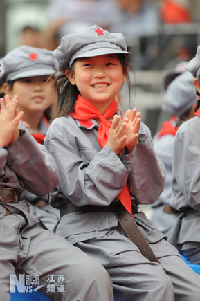 全国百所红军小学共庆“六一”