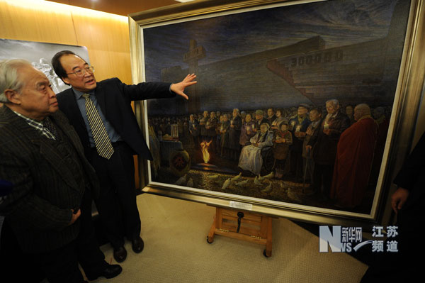侵华日军南京大屠杀遇难同胞纪念馆获赠一批艺术作品