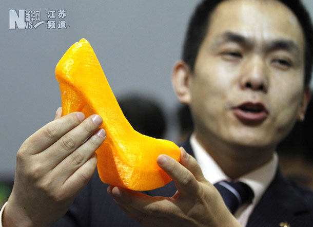 3D打印机打出高跟鞋