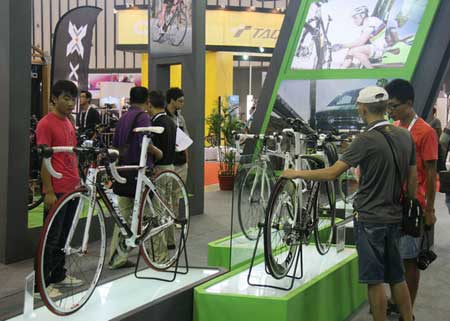 2011亚洲户外用品展暨首届亚洲自行车展开幕