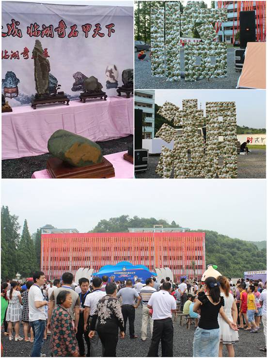 玉山县首届临湖大蒜文化节开幕