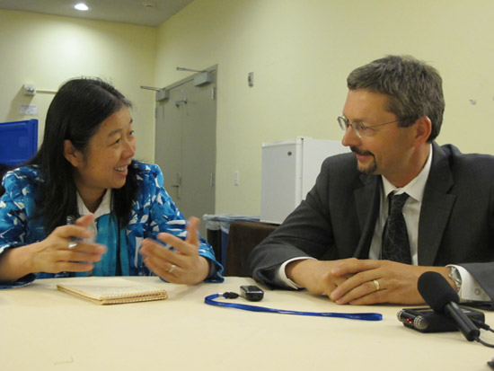 黎星采访国际译联副主席