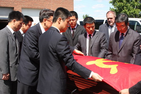 黎星追悼会现场（组图）