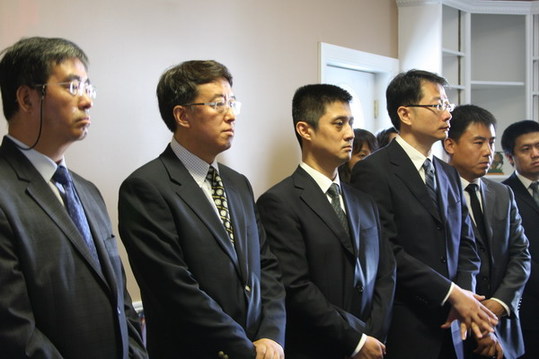 黎星追悼会现场（组图）