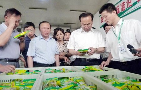 吉林省省委书记孙政才莅临长春金锣考察指导工作