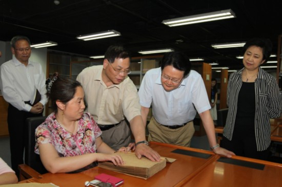 李智勇到中国残联和国防科工局调研群众路线教育实践活动准备工作