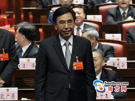 朱小丹当选广东省省长