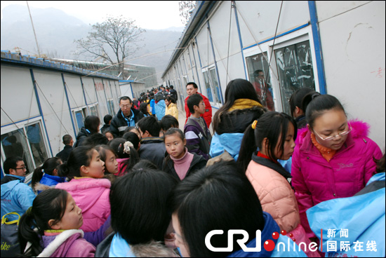 探访四川绵阳震后重建中的学校（组图）