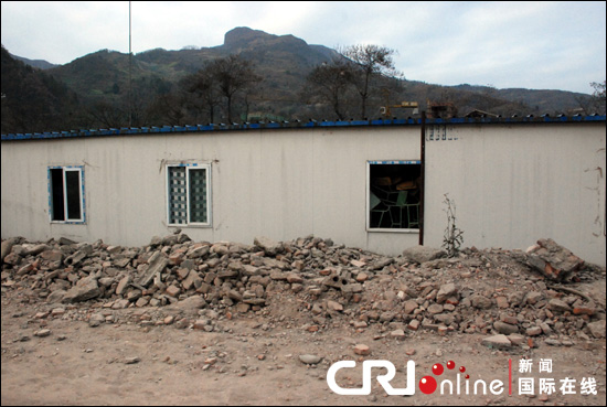 探访四川绵阳震后重建中的学校（组图）