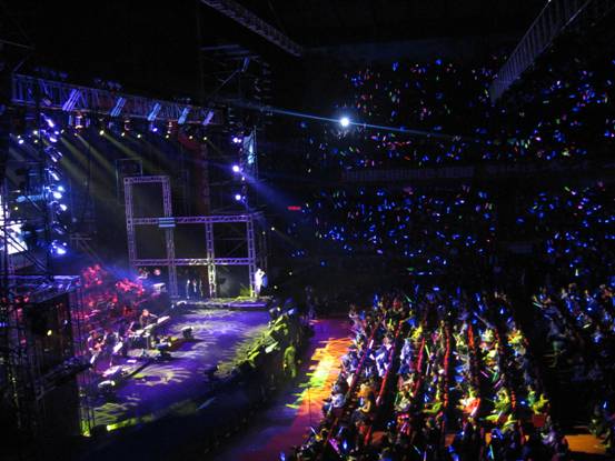 得知张信哲来成都开演唱会的消息