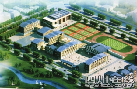 北川新县城11月底亮相 4条景观河寓意“四川”