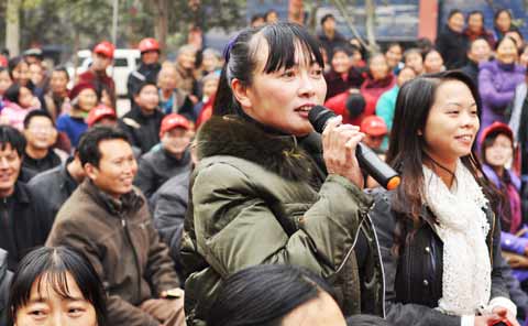 四川广安：新农村新风貌PK赛进乡村