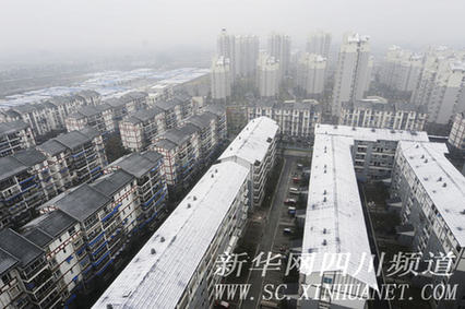 成都喜降瑞雪