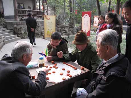 春节去杜甫草堂赏梅去(图)