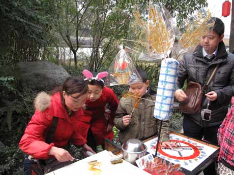春节去杜甫草堂赏梅去(图)