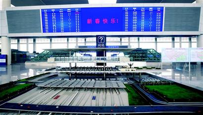 成都东客站首露真容 初步预计今年5月投入运营