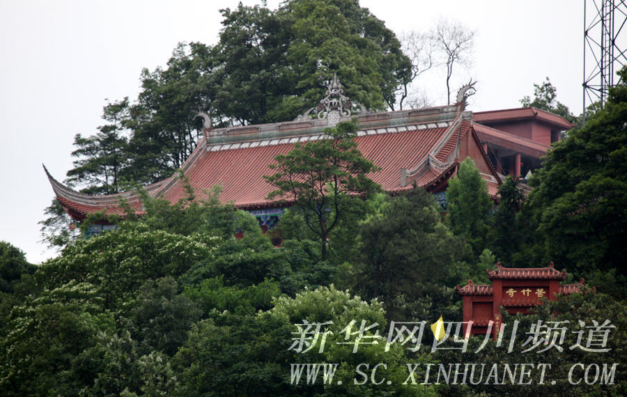 长宁三元乡苦竹寺完成重建开放