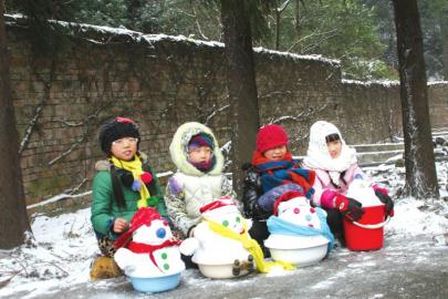 瑞雪兆丰年 四川大部迎新年第一场雪