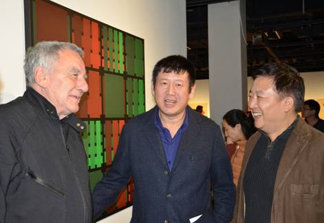 德国构成主义艺术家莱勒首次来华举办个展