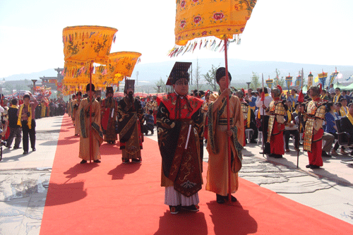 首届中国沂山文化节之癸巳年东镇沂山祀山大典在山东临朐举行