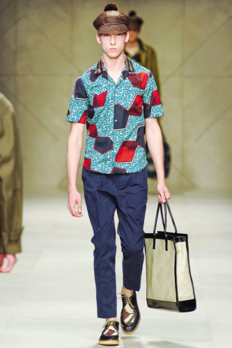 Burberry Prorsum编织色彩