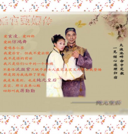 《甄嬛传》嫔妃家居照大PK