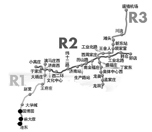 济南轨道交通试验段下月开建 共三站全长5.78公里