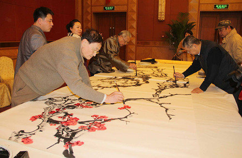 第六届中国(潍坊)文化艺术展示交易会开幕 海内外千余名知名艺术家齐聚山东潍坊