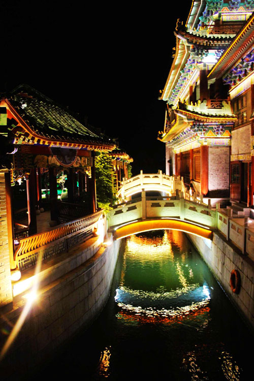 图组:探寻"中国最美水乡"--枣庄台儿庄古城
