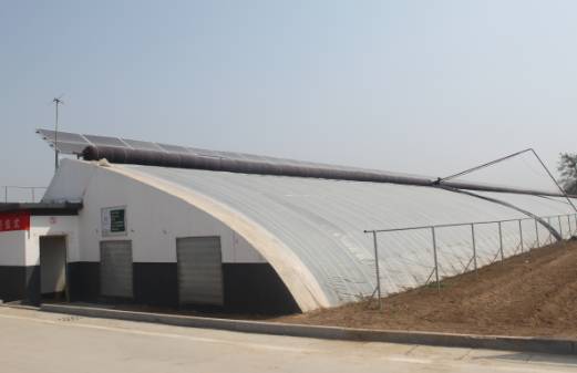 力诺太阳能电力集团承建的济南首家光伏农业大