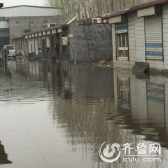 济南一条10米宽马路逢雨必淹 市民调侃“来看海”