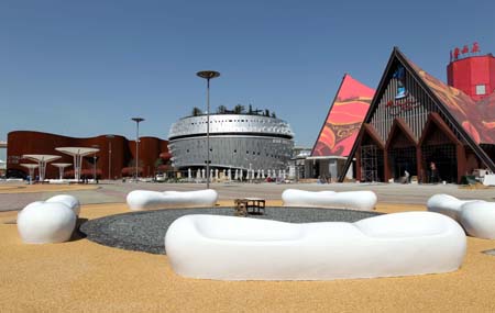 上海世博会园区各项建设进入尾声[组图]